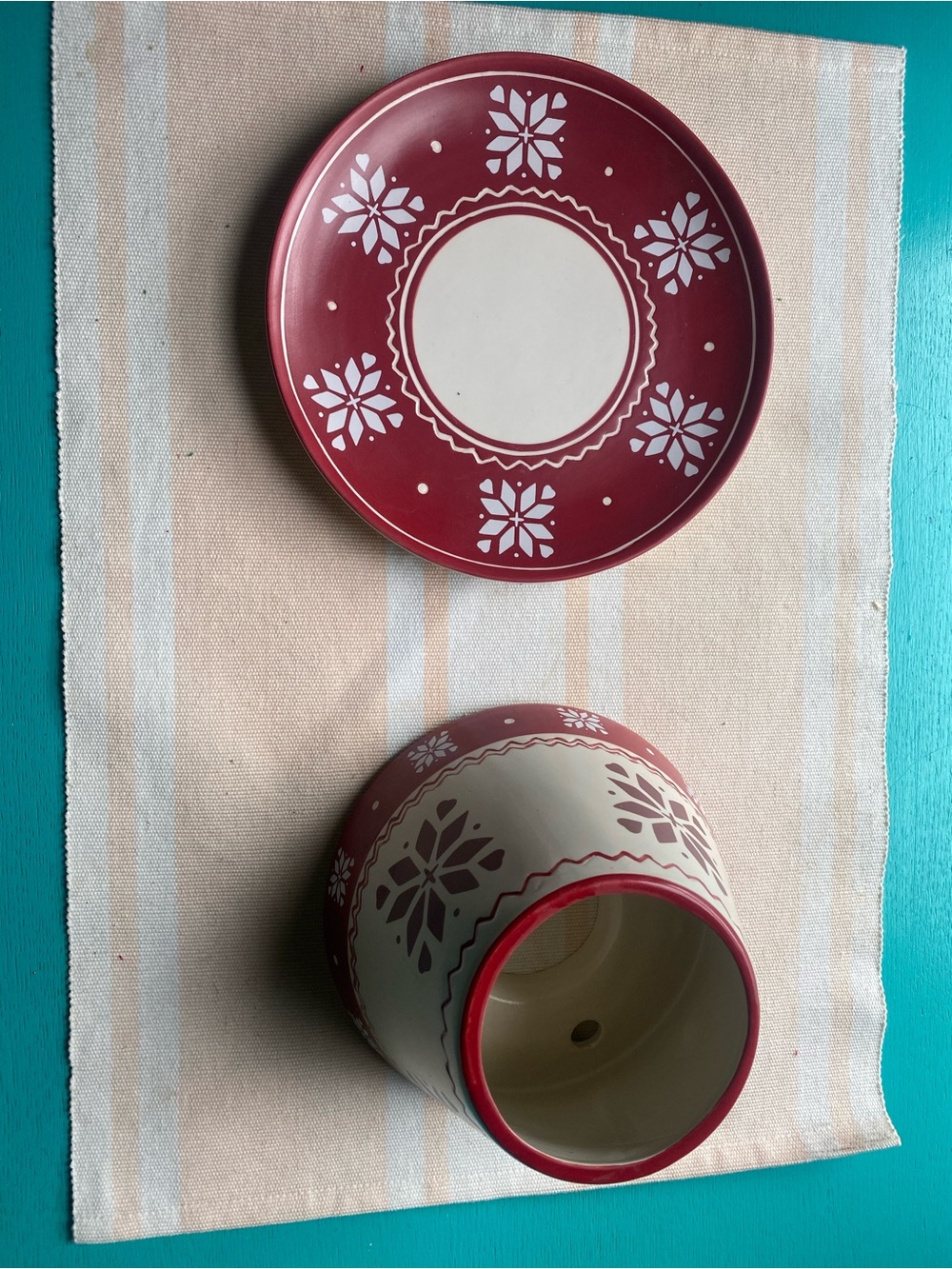 Yankee Candle “Nordic” Ceramic Candle Holder Set